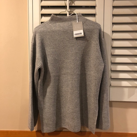 🚫SOLD🚫 Everlane The Cashmere Rib Mockneck - Picture 4 of 7